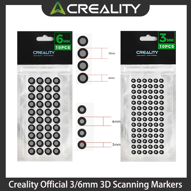 3D Printing Online - Официальные 3D-сканирующие маркеры Creality 3/6 мм