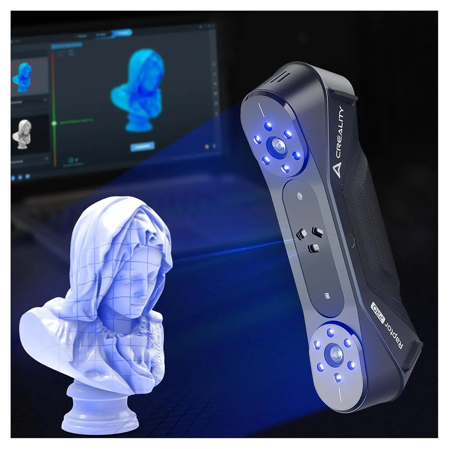 3D Printing Creality - Совершенно новый 3D-сканер Creality Raptor Pro