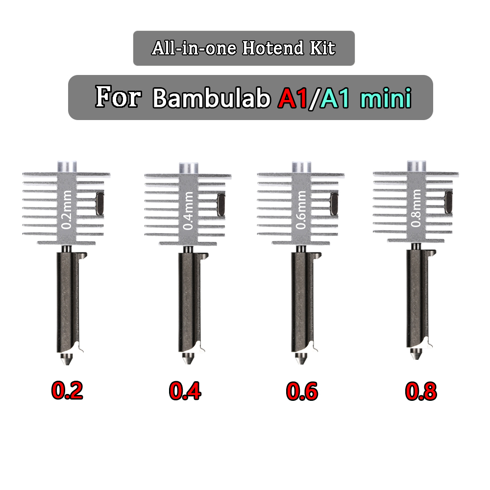 3D Printer Hotend Kit - Улучшенный комплект хотэнда для Bamb Lab