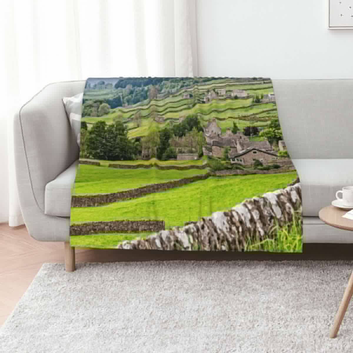 3D Printing Yorkshire - Плед Gunnerside Yorkshire: милые пледы для