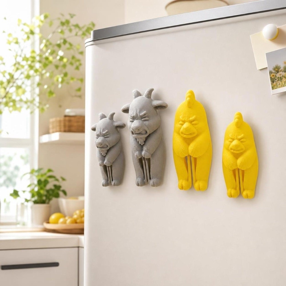 3D Printing In Food - 2 шт. декоративных зажимов с 3D-печатью