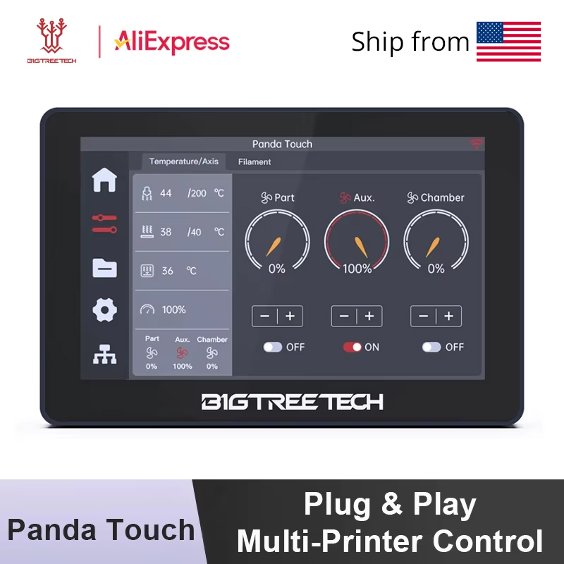 3D Printing Output - BIGTREETECH Panda сенсорный экран 5-дюймовый дисплей