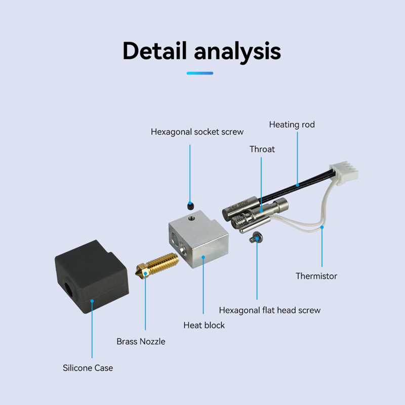 Для Anycubic Kobra S1 Hotend K – обзор и цена 3D Printer Hotend Kit