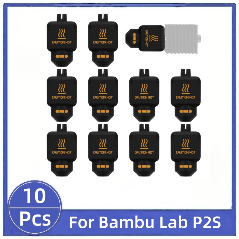 10 шт. черных силиконовых чехл – обзор и цена 3D Printing Bambu