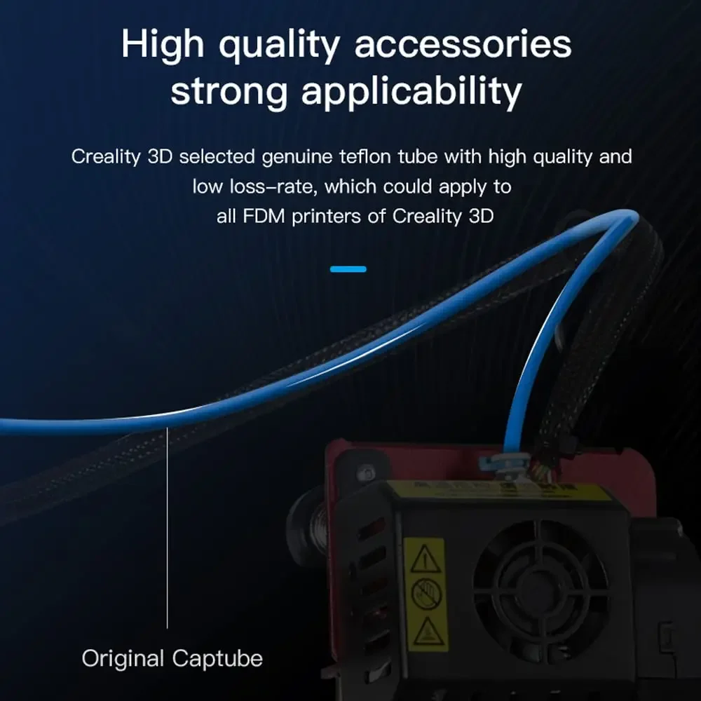 Трубка PTFE CREALITY для Capri – обзор и цена 3D Printing Creality