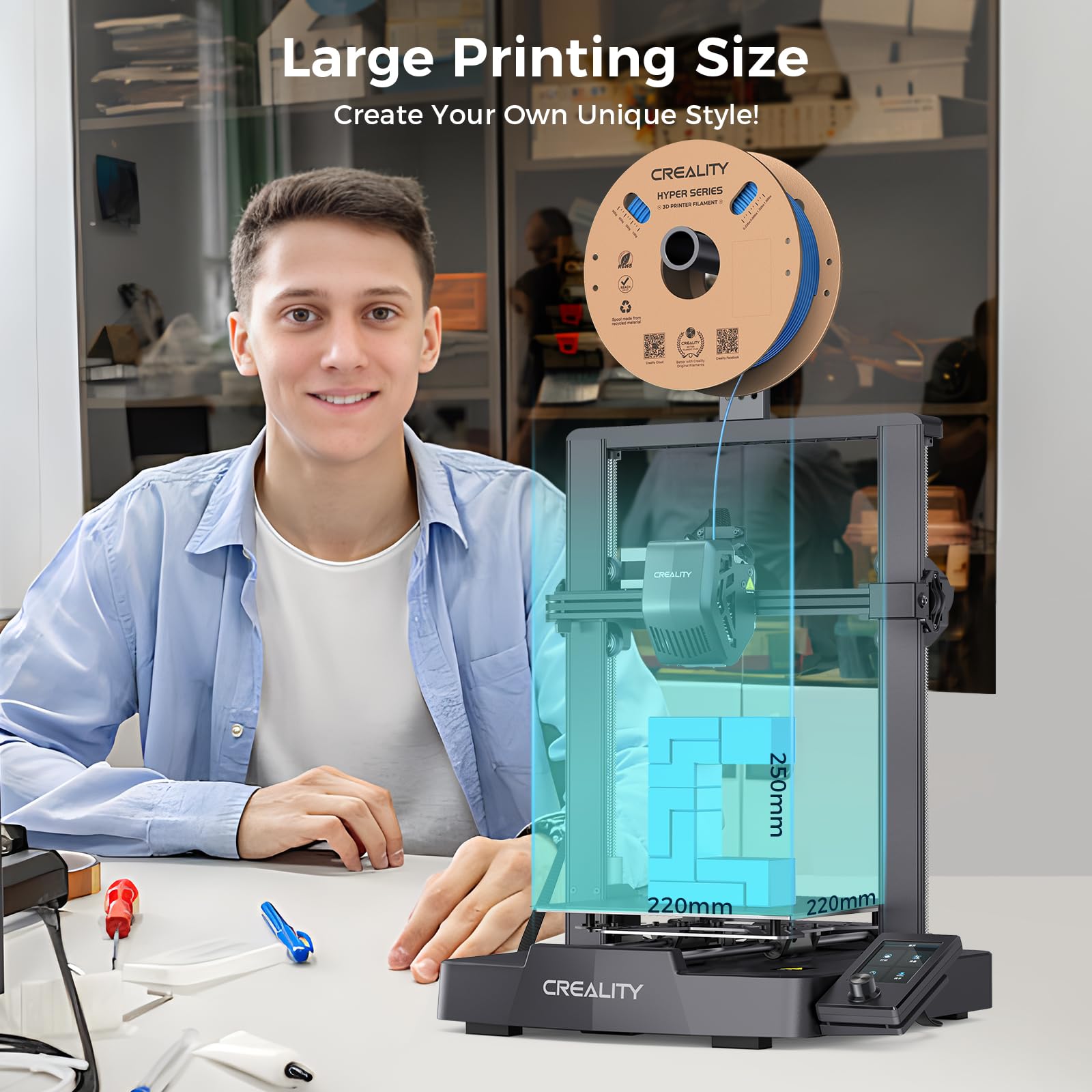 3D-принтер CREALITY Ender-3 V3 – обзор и цена 3D Printing Online