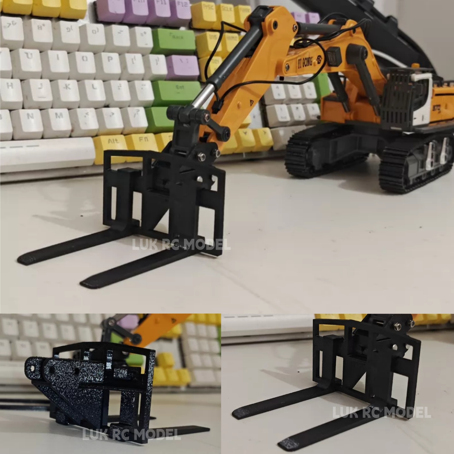 1/50 Вилка, 3D-печать для аксе – обзор и цена 3D Printing Excavator