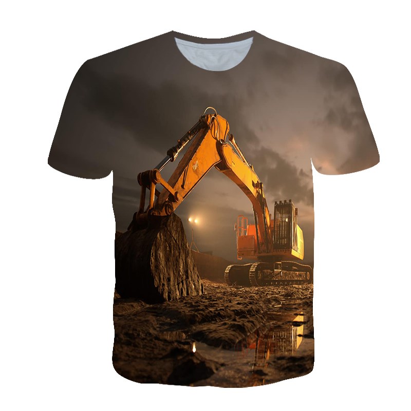 Футболка мужская оверсайз с кр – обзор и цена 3D Printing Excavator